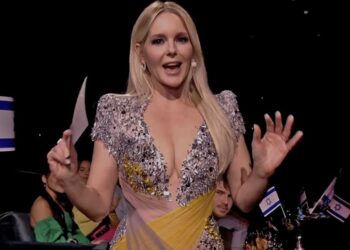 Trots! Chantal Janzen speelt opvallende rol bij ESC