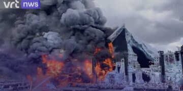 Paniek na verwoestende brand op Tomorrowland